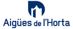 Logo Aigües de l'Horta. Joan hasteko